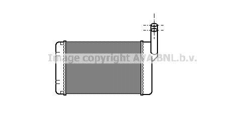 AVA QUALITY COOLING Soojusvaheti,salongiküte BW6030